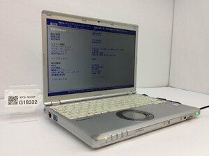 ジャンク/ Panasonic CF-SZ5PDCVS Intel Core i5-6300U メモリ4.1GB ストレージ無し 【G18332】