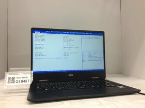 ジャンク/ NEC PC-VKA10HGG6QD3 Intel Core m3-7Y30 メモリ4.1GB SSD128.03GB 【G18487】