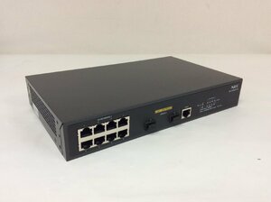 初期化済み NEC 1GbEベーシック・レイヤ2スイッチ QX-S1008GT-2G 搭載Firm Version 5.2.18