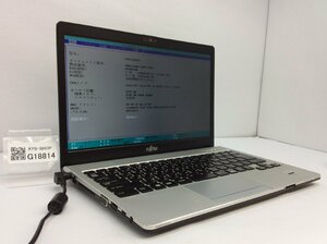 ジャンク/ FUJITSU FMVS1000AZ LIFEBOOK S938/S Intel Core i5-8250U メモリ8.19GB SSD256.06GB 【G18814】