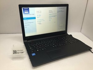 ジャンク/ TOSHIBA dynabook B45/B PB45BNAD4R5AD11 Intel Celeron 3855U メモリ4.1GB HDD500.1GB 【G17367】