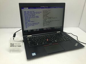 ジャンク/ LENOVO 20FCS2NT01 ThinkPad X1 Carbon 4th Intel Core i7-6600U メモリ8.19GB SSD256.06GB 【G17495】