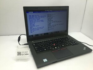 ジャンク/ LENOVO 20FVA01XJP ThinkPad L460 Intel Core i5-6300U メモリ4.1GB HDD500.1GB 【G17494】