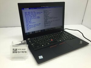 ジャンク/ LENOVO 20KES2E600 ThinkPad X280 Intel Core i3-8130U メモリ4.1GB SSD256.06GB 【G17679】