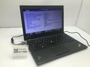 ジャンク/ LENOVO 20AJA057JE ThinkPad X240s Intel Core i5-4200U メモリ4.1GB ストレージ無し 【G17689】