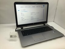 HP ProBook 470 G3 Intel Core i5-6200U メモリ4.1GB HDD500.1GB OS無し ACアダプター【G18041】_画像1