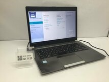 ジャンク/ TOSHIBA dynabook R63/B PR63BBCAD47QD11 Intel Core i5-6300U メモリ8.19GB SSD256.06GB 【G17125】_画像1