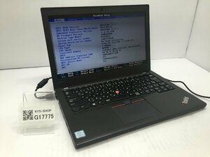 ジャンク/ LENOVO 20HMS0R400 ThinkPad X270 Intel Core i3-7100U メモリ4.1GB NVME256.06GB 【G17775】