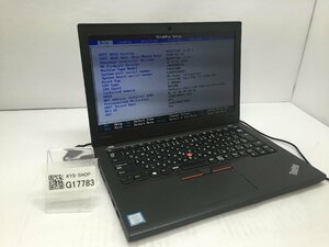 ジャンク/ LENOVO 20HMS0R400 ThinkPad X270 Intel Core i3-7100U メモリ4.1GB NVME256.06GB 【G17783】