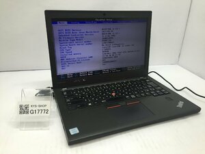 ジャンク/ LENOVO 20HMS22H00 ThinkPad X270 Intel Core i5-7200U メモリ4.1GB HDD500.1GB 【G17772】