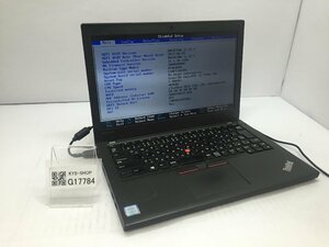 ジャンク/ LENOVO 20HMS0R400 ThinkPad X270 Intel Core i3-7100U メモリ4.1GB NVME256.06GB 【G17784】