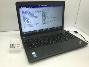 ジャンク/ LENOVO 20C6A0J6JP ThinkPad Edge E540 Intel Core i5-4210M メモリ4.1GB ストレージ無し 【G17581】