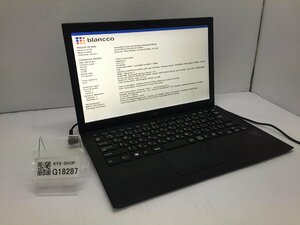 ジャンク/ VAIO VJP132 Intel Core i3-5005U メモリ4.1GB SSD128.03GB 【G18287】