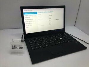 ジャンク/ VAIO VJP132 Intel Core i3-5005U メモリ4.1GB ストレージ無し 【G18275】