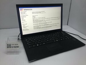 ジャンク/ VAIO VJP132 Intel Core i3-5005U メモリ4.1GB SSD128.03GB 【G18290】