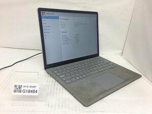 ジャンク/1円/Microsoft Surface Laptop2 Model 1769/Core i5 8350U 1.70GHz/128GB/8GB/13.5インチ/OS無し/高速SSD/第8世代/AC欠品