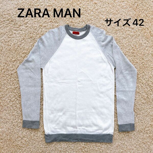 ZARA MAN サイズ42 Lサイズ　ニット