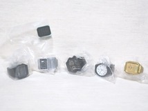 CASIO ウォッチリングコレクション 全5種 F-91W-1 DBC-611-1 AE-1200WH-1A MQ-24-7B2 AQ-230GA-9 カシオ ガシャポン ガチャ_画像2