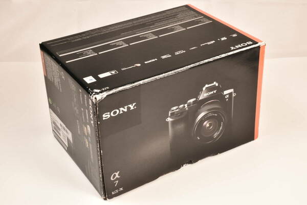 SONY α7 アルファ7 Zoom Lens Kit 空箱 送料無料 EF-TN-YO1201