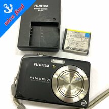 通電OK◆富士フイルム FUJIFILM◆FinePix F60fd 本体 3x f＝8-24mm 1:2.8-5.1 デジタル カメラ ボディ バッテリー/充電器付き 動作未確認_画像1