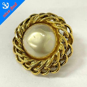 ◆シャネル CHANEL◆2420 フェイクパール イヤリング ゴールド レディース アクセサリー ヴィンテージ 総重量約15.64g 片耳のみ