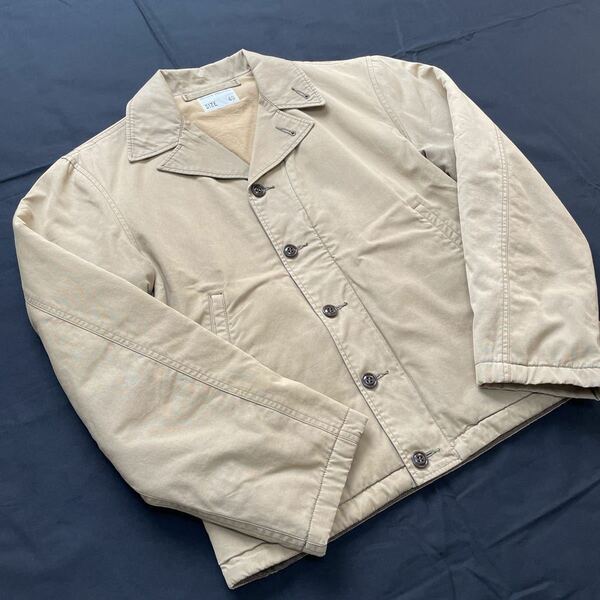 BUTCHER PRODUCTS N-4ジャケット　デッキジャケット TIMEWORN CLOSING Atlast&co SPORTS JK ブッチャープロダクツ アットラスト