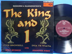 [LP] king . I RODGERS HAMMERSTEIN KING and I JUNE BRONHILL JENNIFER WEST UK record EX- / EX+ musical 