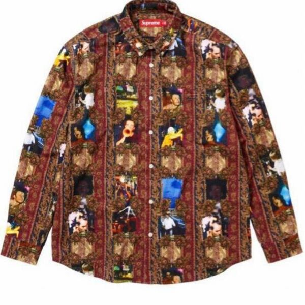 Supreme Hardcore Printed Corduroy Shirt Lサイズ