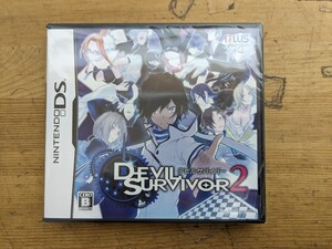 A18□新品未開封 DSソフト『デビルサバイバー2』アトラス DEVIL SURVIVOR2 任天堂 友を選び、悪魔と契れ。神へと挑む7日間 240130