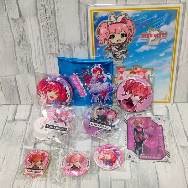 マクロスΔ ワルキューレ マキナ 闇マキナ まとめ売り 缶バッジ アクリルスタンド セット売り