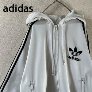 Y2 Adidas Zip up jacket jersey old clothes L men's largish 