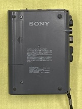 返品可　SONY カセットテープレコーダー TCM-400　　メンテナンス済み（整備品）_画像4