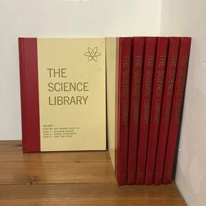 240118 かわいい挿絵入りの洋書図鑑「THE SCIENCE LIBRARY」1-7巻揃い★理科 科学 植物 鉱物 アンティーク レトロ 洋書絵本