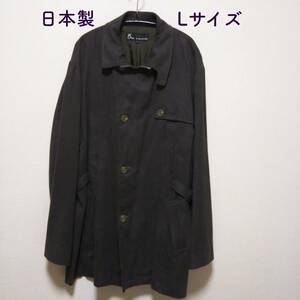 【美品・48サイズ・日本製】Gino IL KAZAHAYA・グレージャケットコート