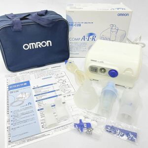 通電確認済み OMRON オムロン コンプレッサー式ネブライザ NE-C28 取説 付属品 箱有り R尼1221〇