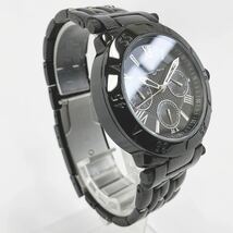 Salvatore Marra サルバトーレマーラ SM14118-1 クオーツ メンズ腕時計 クロノグラフ 黒 ブラック クロノグラフ R店0101☆_画像3