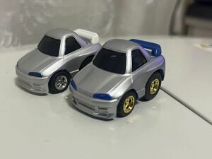 チョロQスカイラインGT-Rアミューズメント2台セット　R32