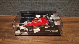 1/43 フェラーリ 126C2 ジル ヴィルヌーヴ 1982 (Ferrari Giles Villeneuve 312T4)