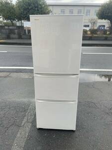 ★TOSHIBA 東芝 ノンフロン冷凍冷蔵庫 3ドア GR-R33S 2020年製 330L ホワイト VEGETA ベジータ ※動作確認済み
