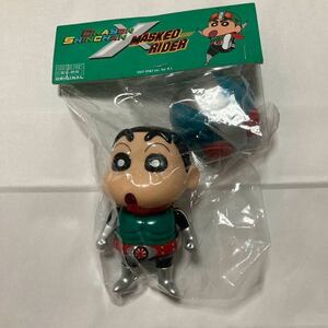 クレヨンしんちゃん ソフビコレクション 仮面ライダーコラボ コードコーナー crayon shinchan masked rider codecornerbkk ソフビsofubi