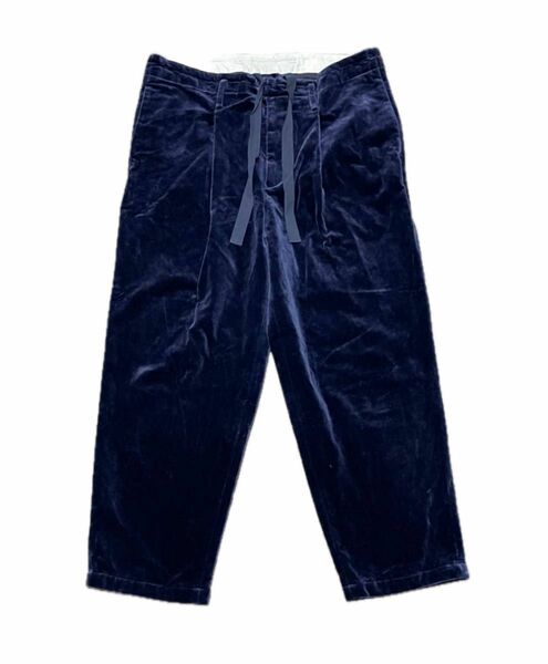 URU TOKYO ウル【21FCV02 COTTON VELVET EASY PANTS】コットン ベルベット イージーパンツ