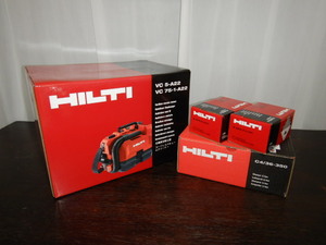 HILTI　ヒルティ　VC75-1-A22　バキュームクリーナ―バッテリ B22×2個 & 充電器 C4/36-350