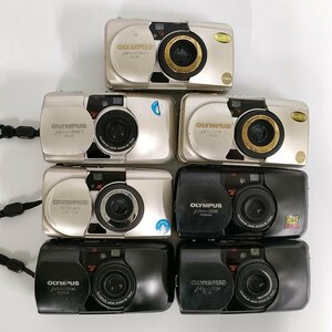 Olympus μ mju Zoom Panorama / 115 Deluxe / Stylus 115 DLX 他 コンパクトフィルム 7点セット まとめ ●ジャンク品 [8195TMC]