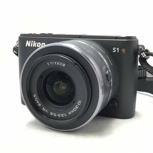 カメラ Nikon S1 / 1NIKKOR 10-30mm f3.5-5.6 ミラーレス一眼レフ セット品 ジャンク品 [1422HJ]