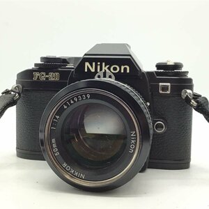 カメラ Nikon FG-20 NIKKOR 50mm f1.4 一眼レフ セット品 現状品 [2215JC]