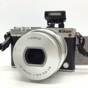 カメラ Nikon 1 J5 / Nikkor 10-30mm f3.5-5.6VR ミラーレス一眼レフ セット品 現状品 [1436HJ]