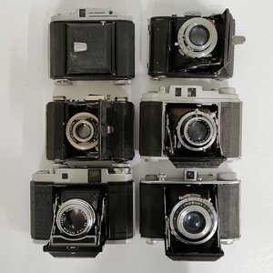 Mamiya 6 / Olympus Six / Mihama / Pearl 他 レトロ 蛇腹カメラ 6点セット まとめ ●ジャンク品 [8286TMC]