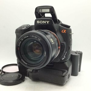 カメラ Sony α / Minolta 35-105mm f3.5-4.5 / DSLR-A350 デジタル一眼レフ セット品 ジャンク品 [1456HJ]