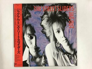 LP / THE STREET SLIDERS / JAG OUT / 帯付 [0584RR]