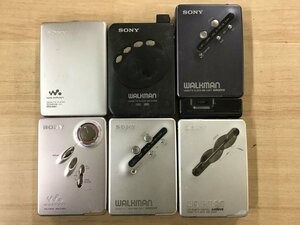 SONY WM-EX921 WM-EX909 WM-EX677 WM-EX631 他 ソニー walkman カセットプレーヤー ウォークマン 6点セット◆ジャンク品 [2750W]